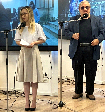 Speeches of Oana Bălinișteanu, First Vice-President and Radu Sergiu Ruba, former President of the Romanian Association of the Blind
